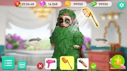 Ecrã do jogo Project Makeover